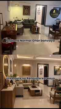 Before and After Renovation work of home interior 🏡
.
.
.
.