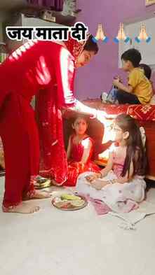 जय माता दी #@2_sisterboutique_pnp #reelkrofeelkro❤️reelitfee