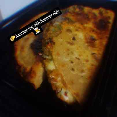 🌮There you go guys!!👩‍🍳👩‍🍳Veezy(veggies +cheeze) taco �