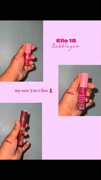 My new 3-in-1 favs from Elle 18 💄✨
I literally can’t pick