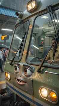 "Aaj Mumbai Local ne apne Driver se jo bola... sunke platfor