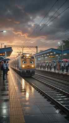 🚆 Aaj shaam station zarur aana... Main tumhe surakshit ghar