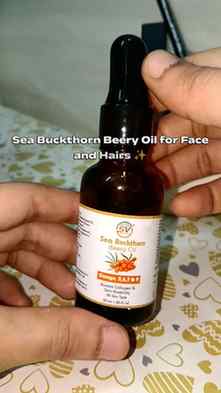 Another PR of Sea Buckthorn Beery Oil ( Face and Hair Serum)