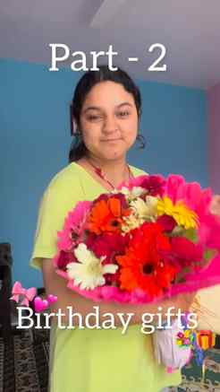Birthday gift series (part-2) 🎀💐🎁