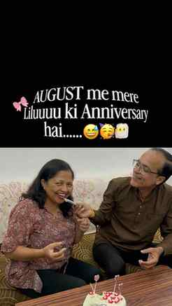 Tag your Lilu jiski anniversary hai August me 🥳

#couple #r