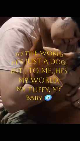 He was just 20 days old when dad brought hik home from his f