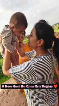 Once my nani ka ghar my Maasis now Nanis and a new nani ka g
