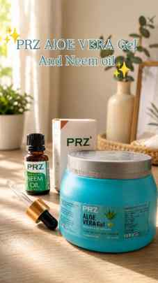 @przcare 
PRZ AlOE VERA aloe vera gel and Neem oil
#trending