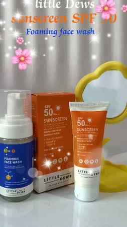 @littledews_skincare 
Sunscreen SPF 50.
UVA & UVA sun protec