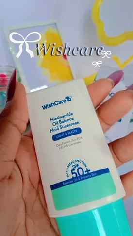 @mywishcare
WishCare Niacinamide Oil Balance Fluid Sunscree