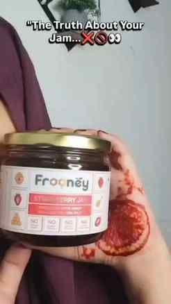 (Frooney, Healthier Everyday,Clean Label Jam,Fruit Jam,No Pr