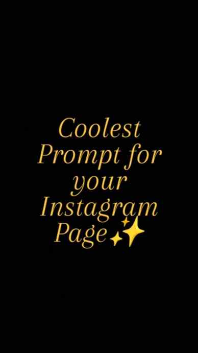 Follow and Comment "Prompt"
#prompt #fyp #viral #trending #