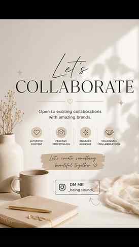 ✨ Open for Collaborations ✨
I'm excited to partner with bran