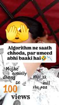 Millions chodo, mere 5-6 dost hi meri reel dekh le toh upkaa