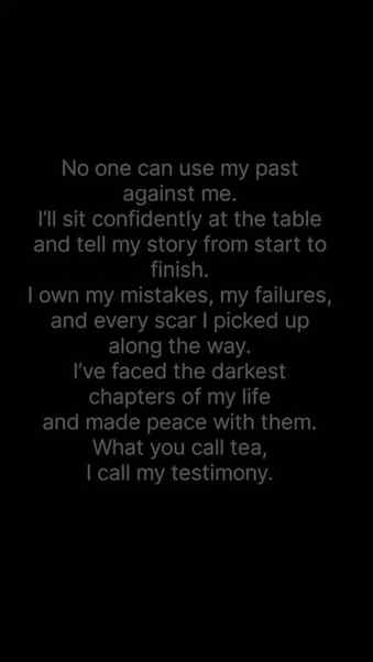 My testimony 👍
