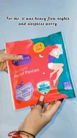 No more heavy-flow nights or sleepless worry! 😴 Switch to E