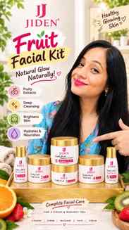 Parlour वाली glow अब घर पर ही ✨🍊
JIDEN Exotic Fruit Facial 