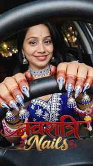 Trending Navratri nails 💅😍
#navratrispecial❤️ #navratrinai