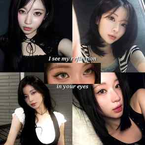 ~ I see my reflection in ur eyes ִ ࣪𖤐
BABYMONSTER VER REQUE