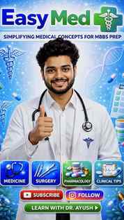 FOLLOW EASY_MED for EASY MEDICAL PRACTICE & MEDICAL KNOWLEDG
