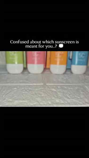 POV : You found sunscreens that don't feel like sunscreen..�