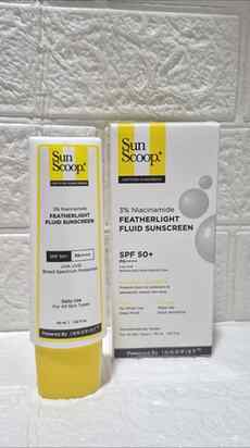 ~POV : You found a sunscreen that
doesn't pill or leave wh