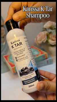 Karissa K TAR Shampoo🖤
Size 200ml
Anti-dandruff & anti-itch