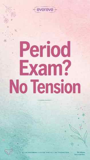 1 period panty = 3 pads
Gives 12 hours protection
360 anti l