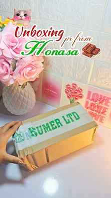 Unboxing my 2nd PR from @honasa_india ft. @aqualogica.in 🎀�