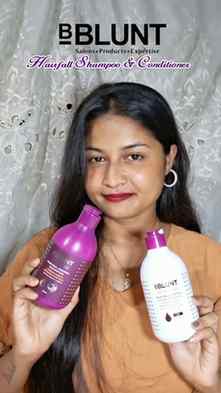 Stop struggling with hair fall...and switched to Bblunt Hair