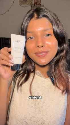 My summer skin secret? 🤫 
Glow + protection in one step ✨
@