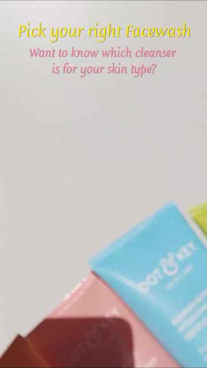 Pick your Right facewash from @dotandkey.skincare
#dotandk