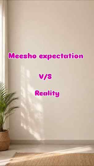Meesho ne phir se dil jeet liya 🥹✨
Expectation se bhi sunda
