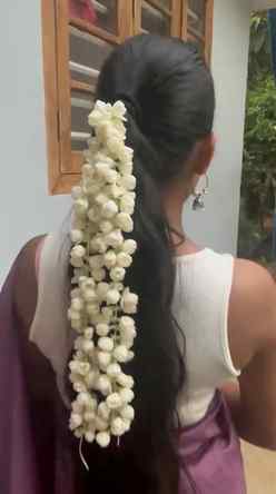 Watching Amma make a poomala isn’t just a moment—it’s an emo