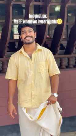 മുണ്ട് ഒരു weakness ane😉
.
.
#vdsatheeshan #fashion #pookie