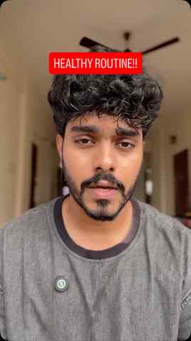 Healthy കൊറച്ച് കൂടിപ്പോയോ guys😌
ആരൊക്കെ ഈ ‘Healthy’ routin