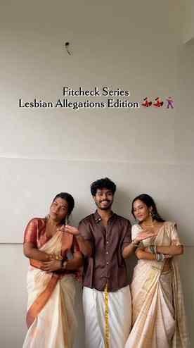 Fitcheck Series Onam Edition ✨
.
[ #lesbianallegations #girl