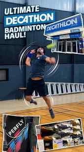 ELEVATE YOUR BADMINTON GAME WITH @decathlonsportsindia 🏸
.
