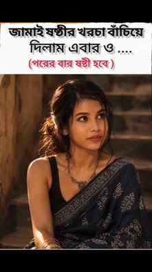 জামাই ষষ্ঠীর খরচা বাঁচিয়ে দিলাম, এবার ও.....
.

#jamaisosth