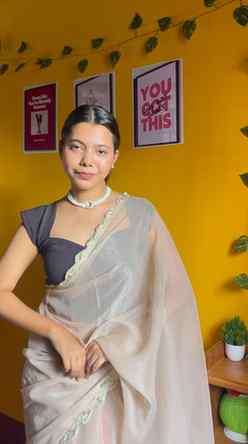 GRWM🙈
Cmnt for saree 🔗
#trending #fyp #pujuvibe❤️ #style