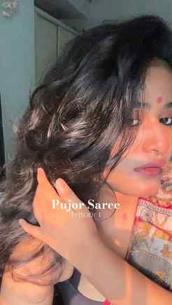 Durgapujo look episode 1💅🏻✨am I look ‘PHAT’?🤨
.
#bengali