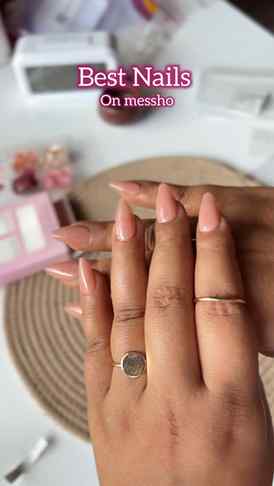 Meesho nails #meesho #nails #girls #reels @meeshoapp