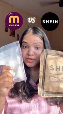 Meesho vs Shein which one is better#reels #reeitfeelit @mees