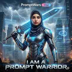 ⚔️ Built my AI warrior era with prompts, pixels & pure imagi