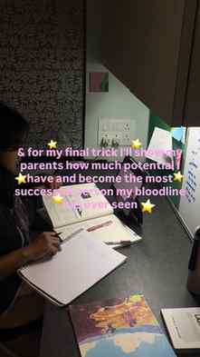 Now or never.
(Hardwork, night study session, all nighter,