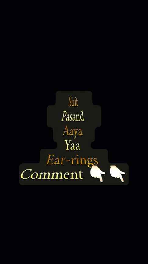Suit pasand aaya ya ear rings? Batao comment me 👇
#jaipur