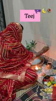 Kajali Teej pooja 🥀🥀🥀🥀
#kajaliteej2026
[ Festival ,Fe