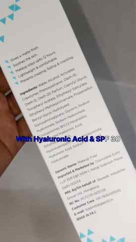 My makeup secret = Glam21 Makeup Fixer ✨
Hyaluronic Acid + S