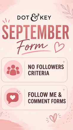 Want the September form? 👀
Follow me & comment “FORMS” belo