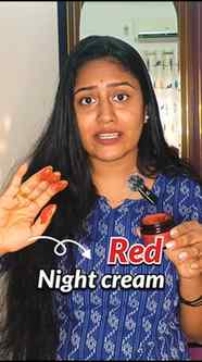 Viral red cream🔴with Kumkumadi — does it really work?? 😳‼️